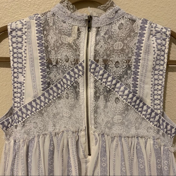 Free People Embroidered Lace Babydoll dress - Picture 11 of 14